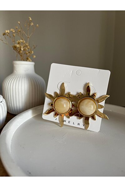 Tresshandicraft Natural Stone Look Sun Pendant