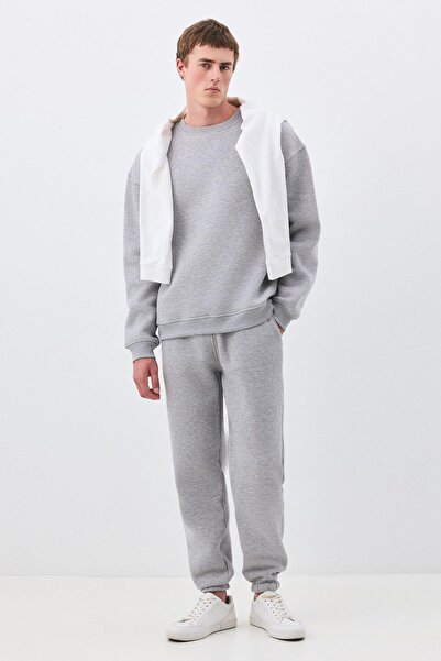 Trendiz Men's Premium Crew Neck Tracksuit Set Grimelanj 2031