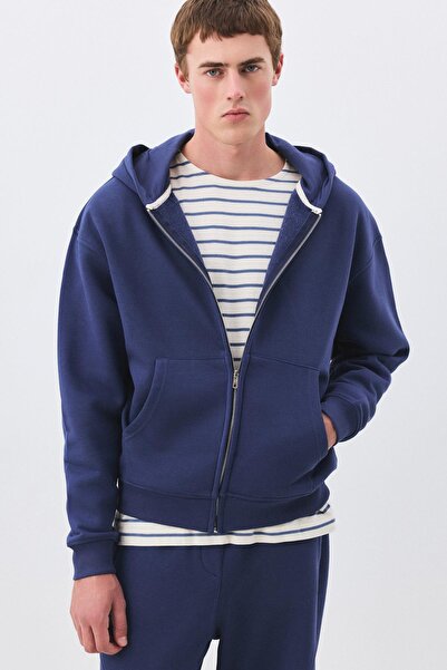 Trendiz Чоловічий преміум-комбінезон на блискавці Indigo 2032