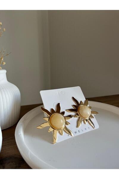 Tresshandicraft Natural Stone Look Sun Pendant