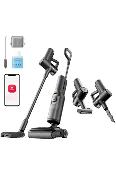 Roborock F25 Ace Wet and Dry Mop Combo, 5 in 1, Cordless, 20,000 Pa, Self-Cleaning at 90°C and Quic