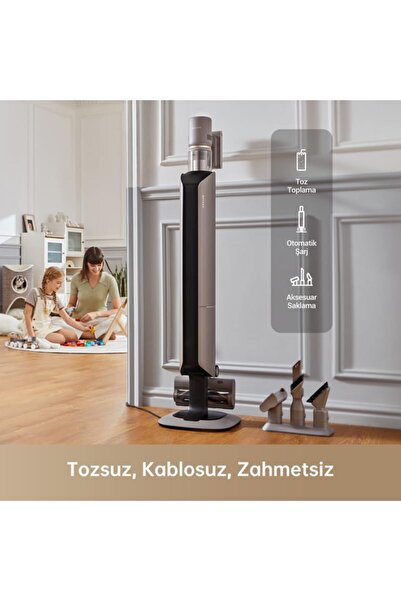 Dreame Z10 Station Vacuum Cleaner, Black