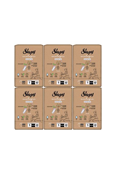 Sleepy Ecologic Premium Günlük Ped normal 6 X 40