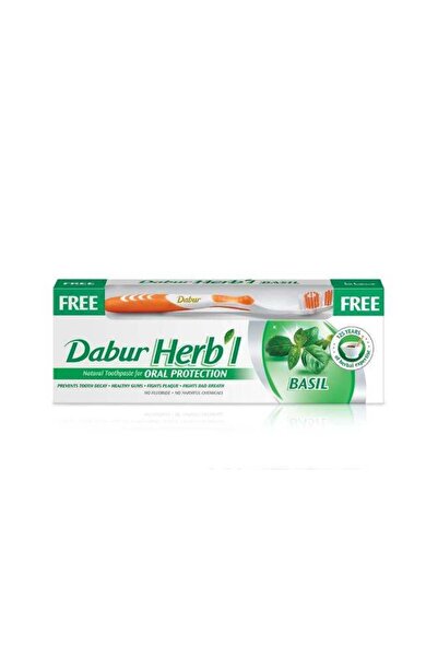 Dabur Herbal Natural Toothpaste For Oral Protection Dental Care Kit 150grams