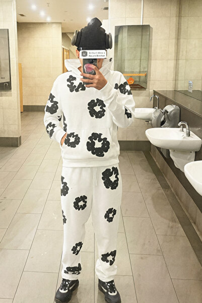 CLASSY.MODA Men's 3 Thread Embossed Printed Suit |   Comfortable, Stylish, and Modern Style for Everyday Sports Use