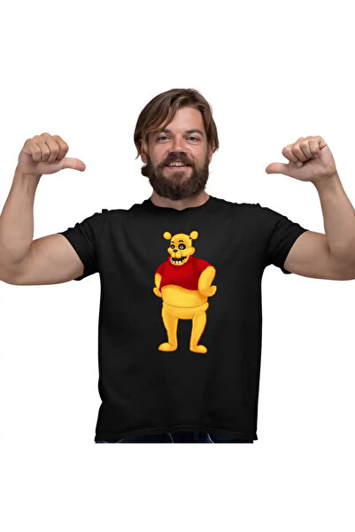 OEM Tricou Barbati Ursuletul Winnie the Pooh Horror FNAF