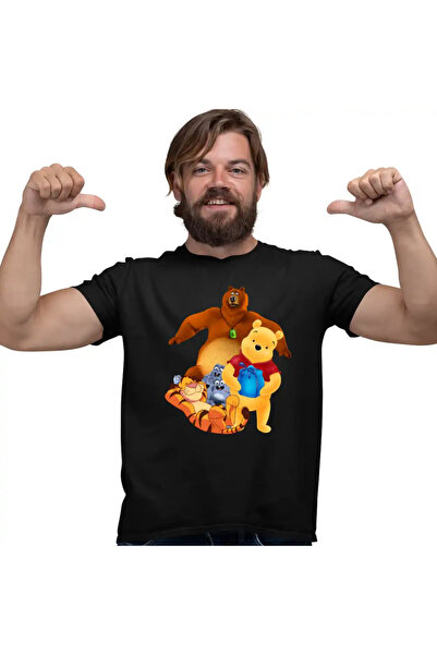 OEM Tricou Barbati Grizzy Lemingii Winnie the Pooh