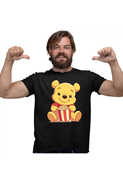 OEM Tricou Barbati Winnie the Pooh Popcorn