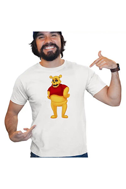 OEM Tricou Barbati Ursuletul Winnie the Pooh Horror FNAF