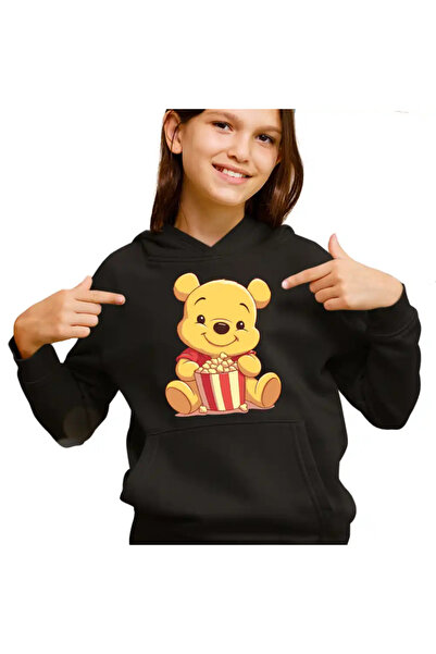 OEM Hanorac Copii Fete Winnie the Pooh Popcorn