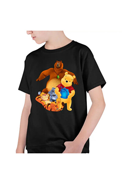 OEM Tricou Copii Baieti Grizzy Lemingii Winnie the Pooh