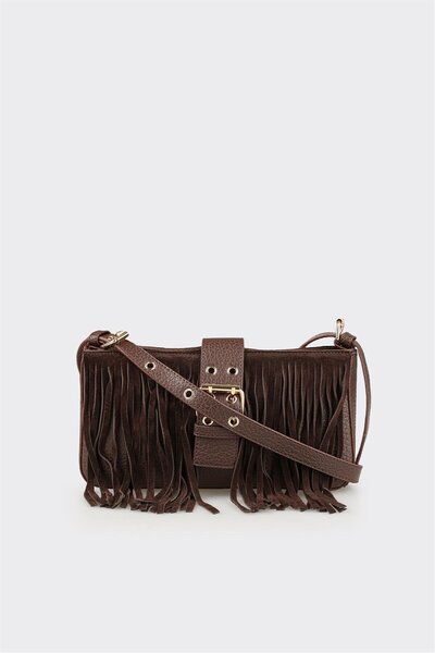 Elle Shoes Kahve Kadın Küçük Çapraz Çanta