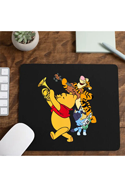OEM Mousepad Winnie the Pooh Bluey Blue Vioara Trompeta