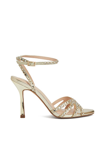 Dıvarese Gold Bantlı Kadın Sandalet