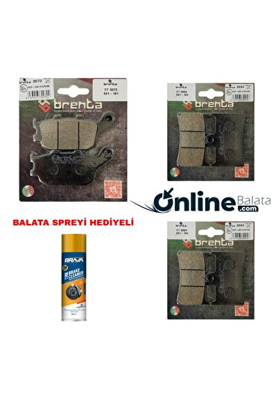 Brenta Yamaha Tracer 900 Fren Balata Takımı Ön Ve Arka OB4250