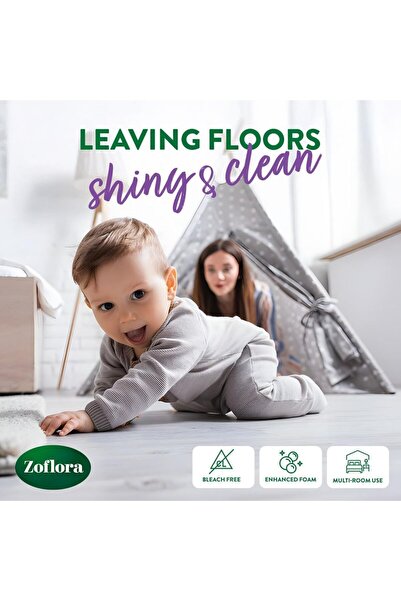 Zoflora Lavender Dream 4in1 Disinfectant Floor Cleaner 1.8 Litres for Fresh Hygienic Cleaning