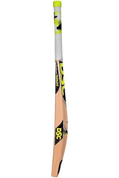 DSC Condor Flicker Kashmir Willow Cricket Bat Size: 6, Ball_ type : Leather Ball,