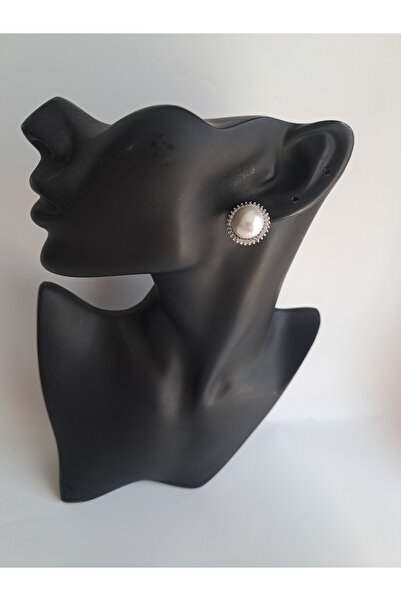 BHR AKSESUAR Gümüş İncili Küpe