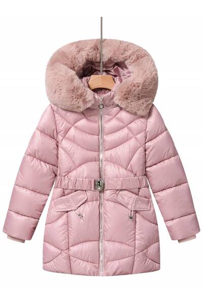 fantasialand Winter Jacket for Girls, Anais Model, Pink Color