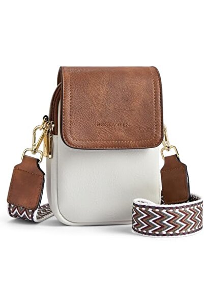 BOSTANTEN Womens Crossbody Purse Leather Cell Phone Bag Small Shoulder Handbags Purse