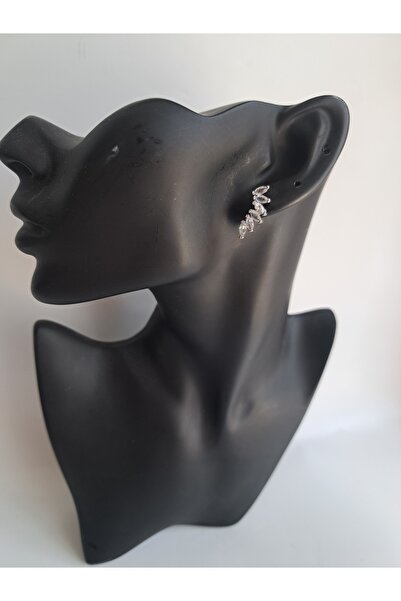 BHR AKSESUAR Gümüş Zirkon Taşlı Küpe