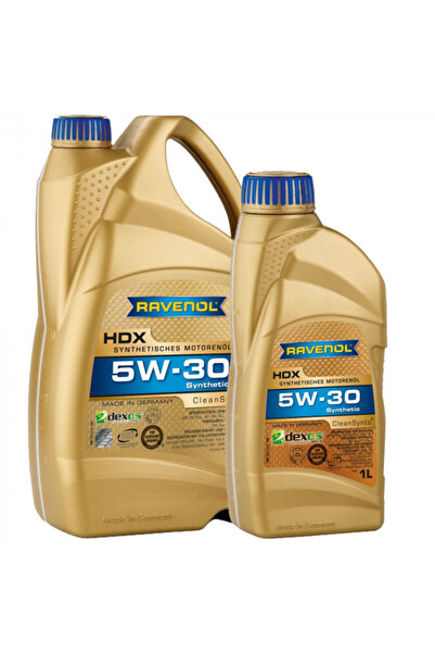 RAVENOL Pachet 5 litri ulei HDX 5W30