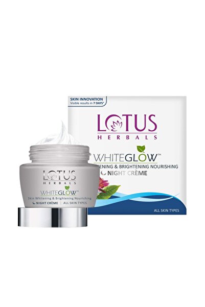 Lotus Herbals White Glow Skin Whitening & Brightening Night Creme – 60 g