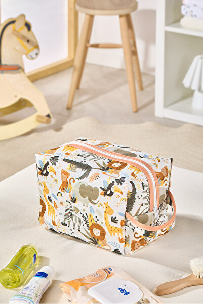 Serstil Safari Animals Series Baby Care Handbag – Diaper and Clothing Organizer Portable Organizer