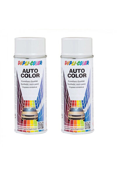 Dupli-Color Pachet 2 x Vopsea Spray Auto Dacia Alb Dupli Color 350 ml