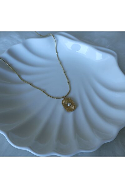 leargia قلادة ميرابيل الفولاذية