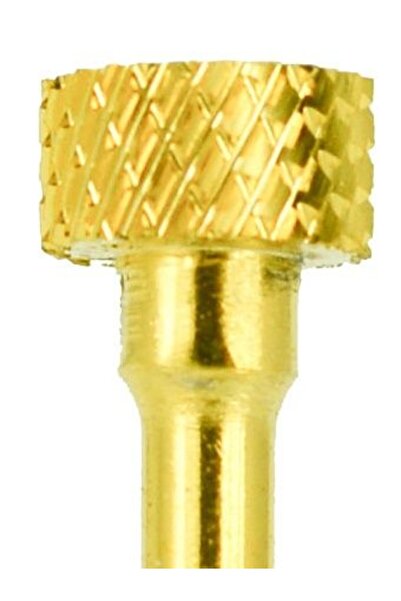 Ami Gel Cap de burghiu pentru unghii - cilindru D6M din carbură de aur AGD6MB...
