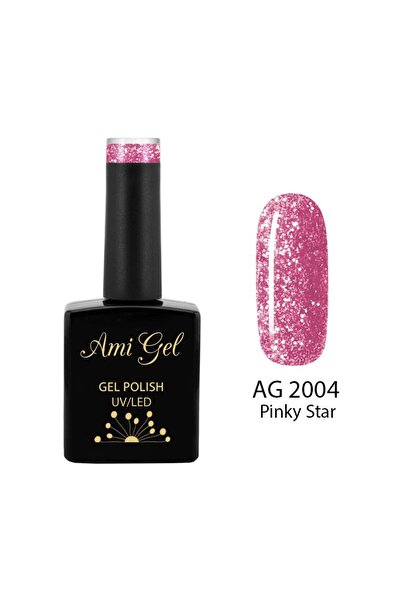 Ami Gel Oja semipermanentă - Gel Soak Off - Glow Queen Pinky Star AG2004 - Am...