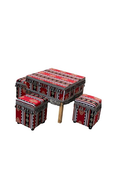 DERAS TEAM TRADITIONAL TABLE (60 X 60) & CHAIR SET (28 X 28)