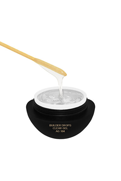 Ami Gel Gel Constructie - Picături de Builder Gel Transparent AG104 15gr - Ami Gel