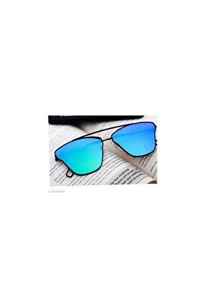 Vipfoni Unisex mirrored metal frame sunglasses