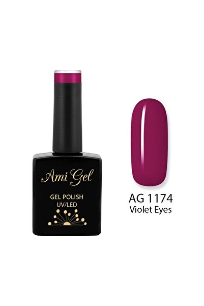 Ami Gel Oja Semipermanentă - Gel Colorant Multifuncțional - The One Violet Eyes AG1174 14ml