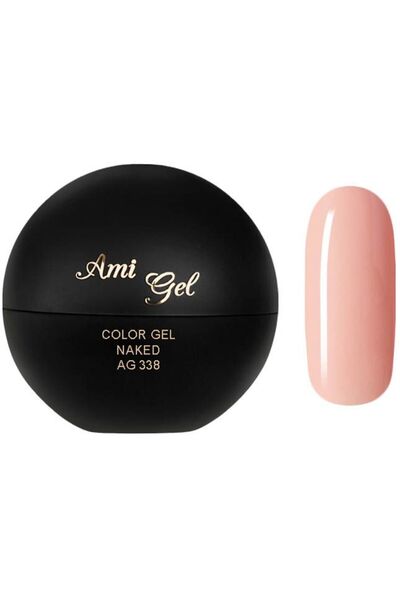 Ami Gel Τζελ Χρωματισμού - Soak Off Color Gel Naked AG338 5gr