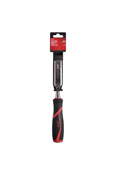 ACE إزميل خشبي من الفولاذ الكربوني بمقبض TPR (25 مم)