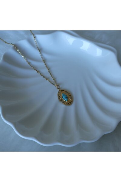 leargia قلادة ماريبوسا الفولاذية