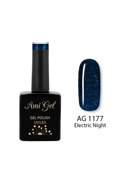 Ami Gel Oja Semipermanentă - Gel Colorant Multifuncțional - The One Electric Night AG1177 14ml