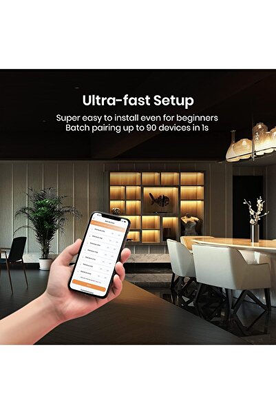 Broadlink BLE Smart Bulb LB4GU10, Color Changing with Music Sync, Spotlight GU10/4.5W/350LM, FastCon