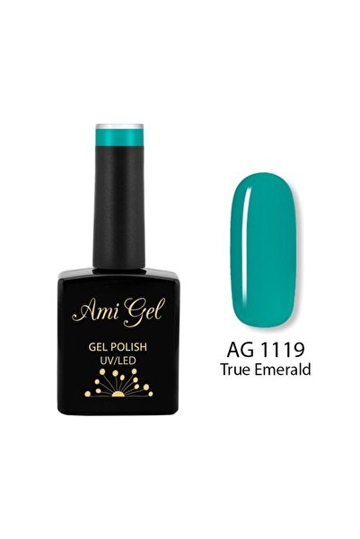 Ami Gel Oja Semipermanentă - Gel Color Multifuncțional - The One True Emerald AG1119 14ml - Ami Gel