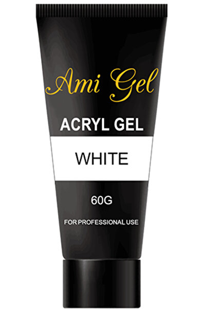 Ami Gel Ακρυλικό τζελ λευκό 60γρ - Ami Gel