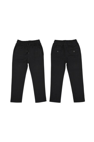 Atabay Kids Atabay 220-09-25 Men's Pants School Style with Fletolu (Likely a Brand or Style Name) Elastic Waist 6/14 Years Old