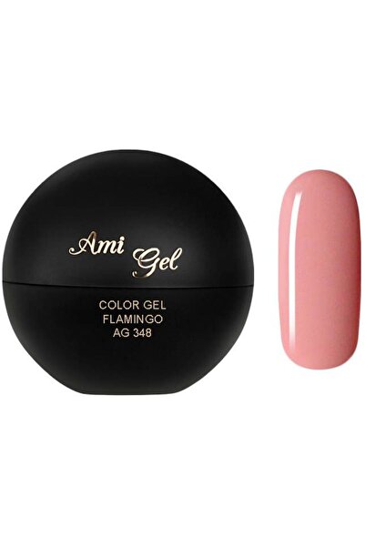Ami Gel Τζελ Χρωματισμού - Soak Off Color Gel Flamingo AG348 5gr - Ami Gel