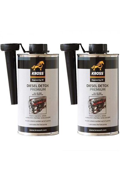 KROSS Pachet 2 x Aditiv Diesel Detox Premium 500 ml