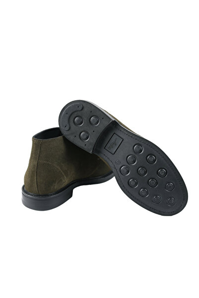 Aintap Hakiki Süet Deri Erkek Bot