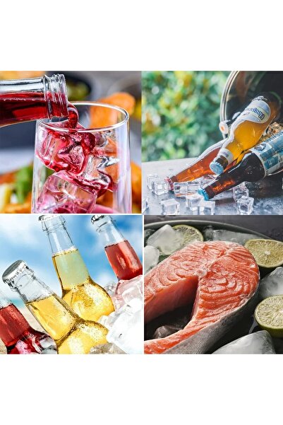 Flippy Ice Cream Mold, Flippy, 6 Square Molds with Lid, Silicone, 17 x 12 x 6 cm, Black