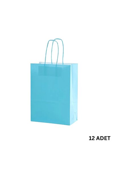 roco paper Set mini papirnih kesa sa uvijenim ručkama - 12 komada, za zabavu,...