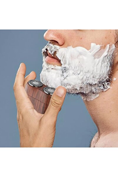 Flippy Mini Electric Shaver, Flippy, Portable, with Rotating Detachable Head and 2 Steel Blades, Water Resi